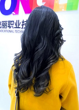 美發(fā)學校作品